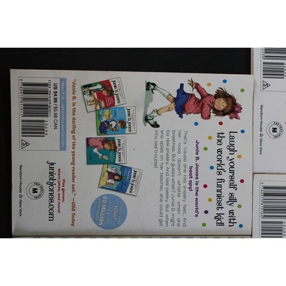 Junie B Jones Lot Of 5 Books. Toothless First Grader Jim's Birthday Spying - Picture 10 of 14